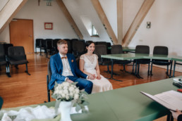 Standesamt Hochzeit in Bamberg, Foto im Standesamtsaal